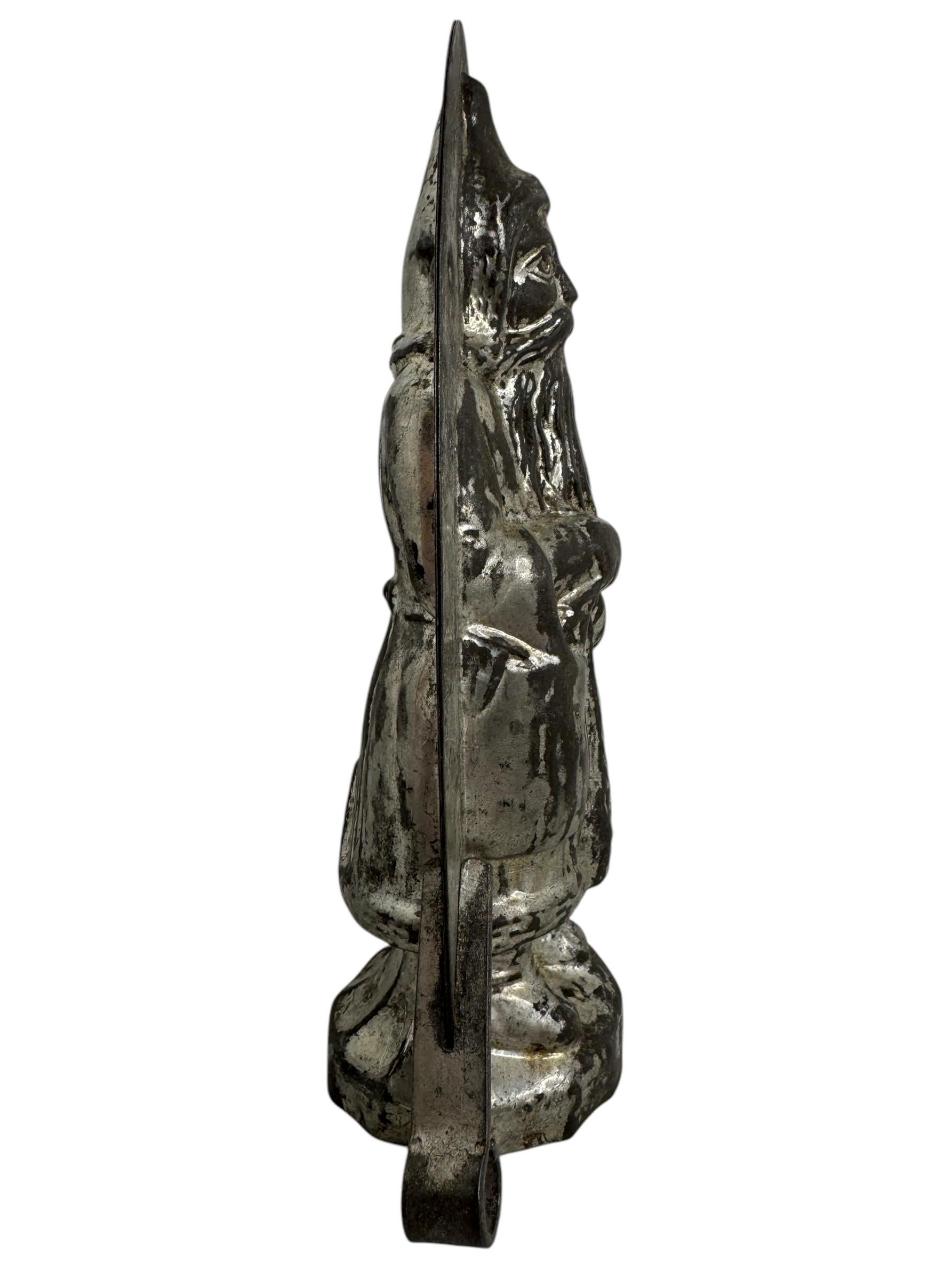 Santa Claus Belsnickle Chocolate Mold Antique 1910s, German Walter, Berlin In Good Condition For Sale In Nuernberg, DE