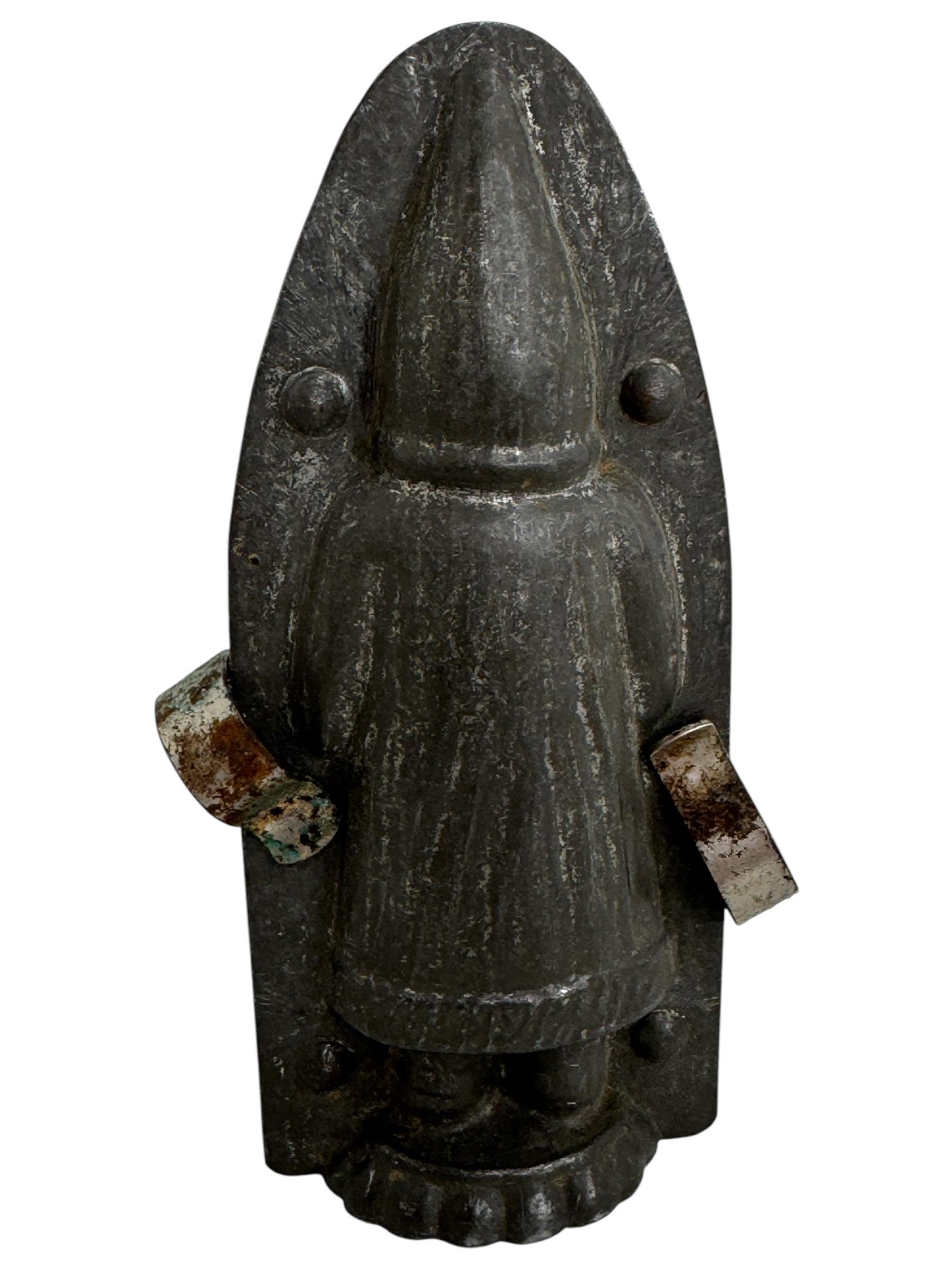 Folk Art Santa Claus Belsnickle Chocolate Mold Antique 1910s, Walter, Berlin For Sale