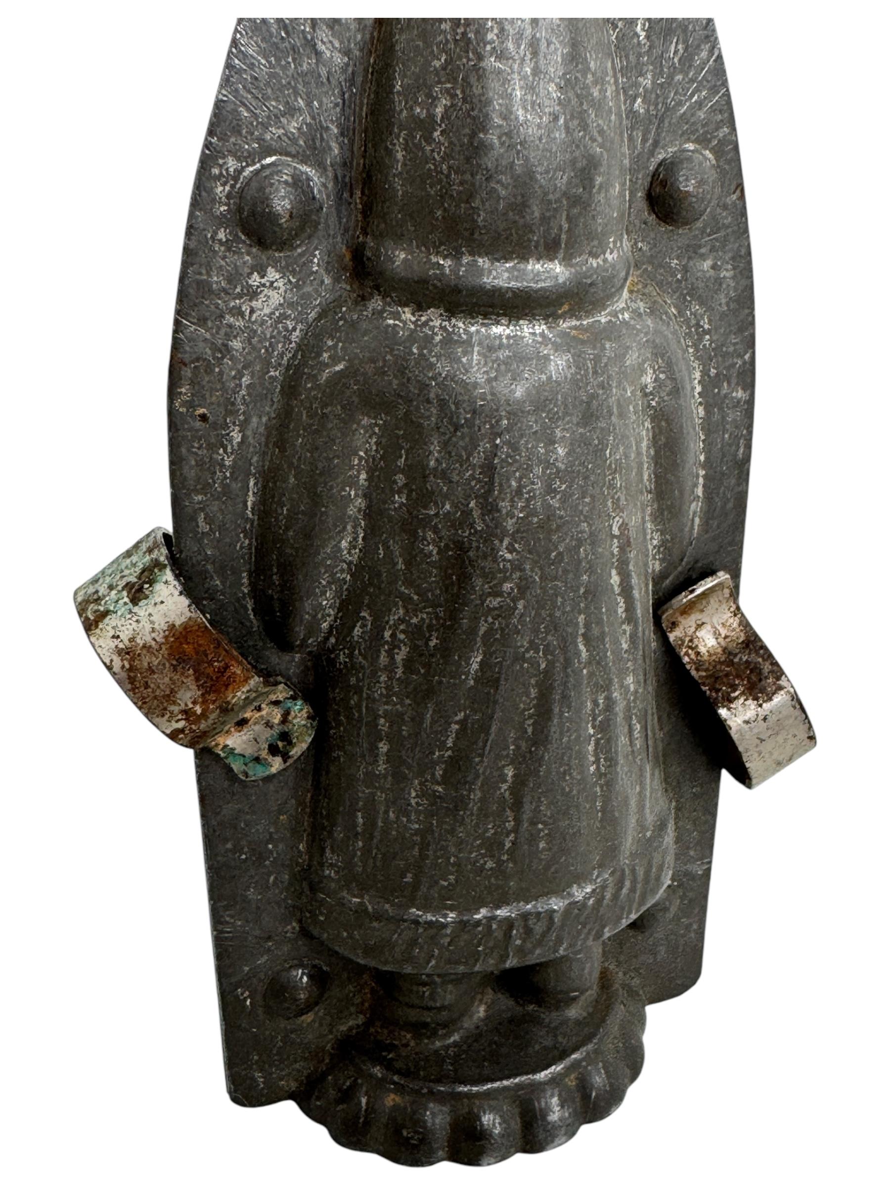 Santa Claus Belsnickle Chocolate Mold Antique 1910s, Walter, Berlin For Sale 1