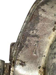 Santa Claus Belsnickel Chocolate Mold Antique German Christmas, 1930s