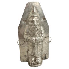 Santa Claus Belsnickle Christmas Chocolate Mold Antique 1930s, German