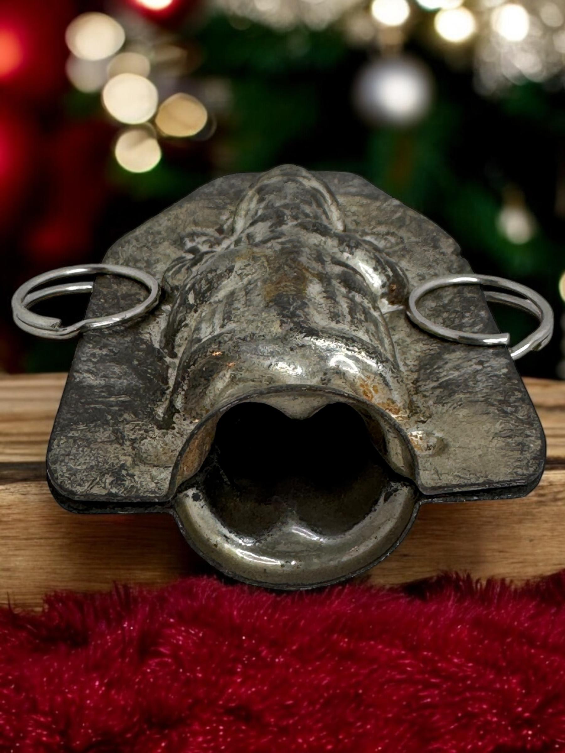 Santa Claus Belsnickle Miniature Chocolate Mold Antique 1900s, German For Sale 6