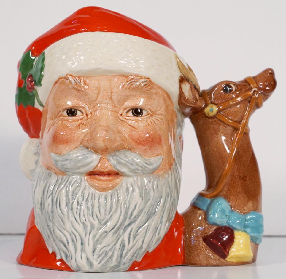 Pichet caractéristique du Santa Claus de Royal Doulton, Angleterre en vente 3