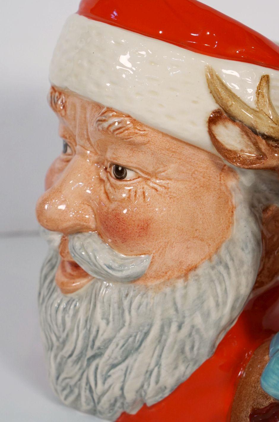 20th Century Santa Claus Character Jug by Royal Doulton, England For Sale