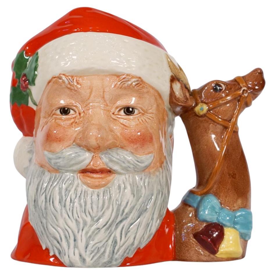 Santa Claus Character Jug by Royal Doulton, England For Sale