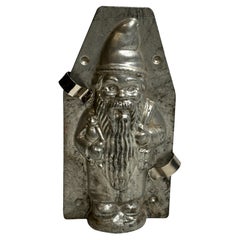 Santa Claus Christmas Chocolate Mold Antique 1920s, Germany