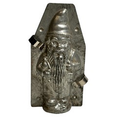 Santa Claus Christmas Chocolate Mold Vintage 1920s, Germany