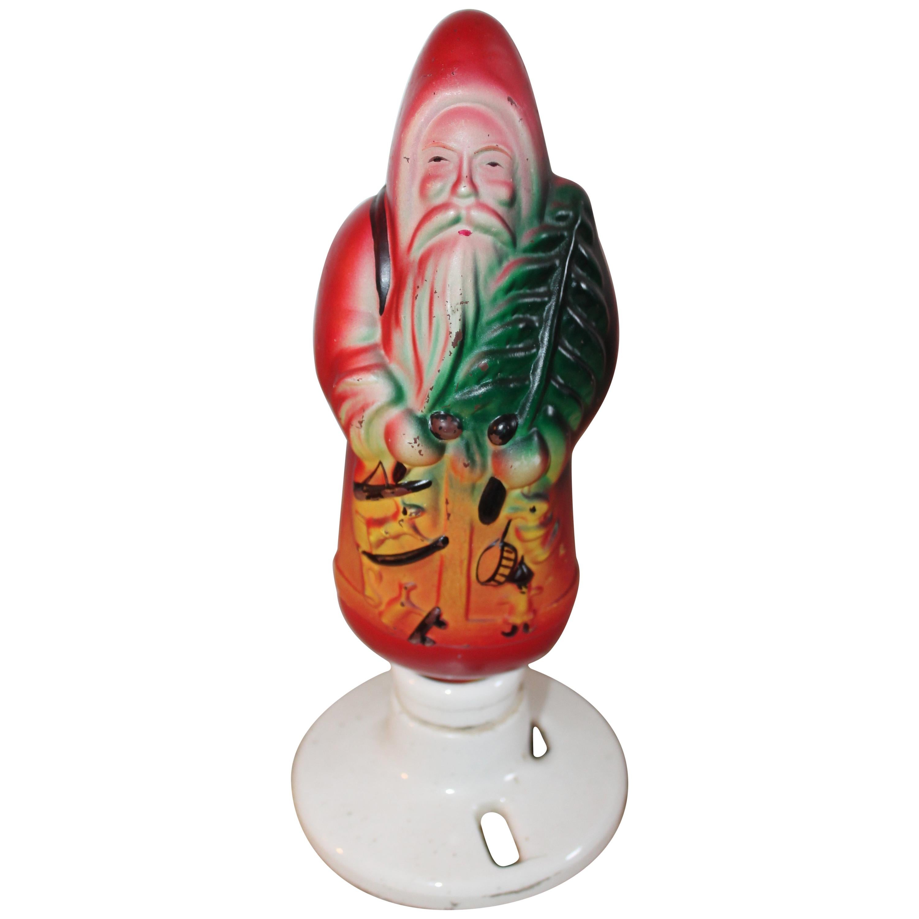 Santa Clause Light Bulb