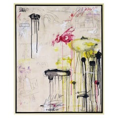 "Santa Croce" Abstract Painting by Karina Gentinetta