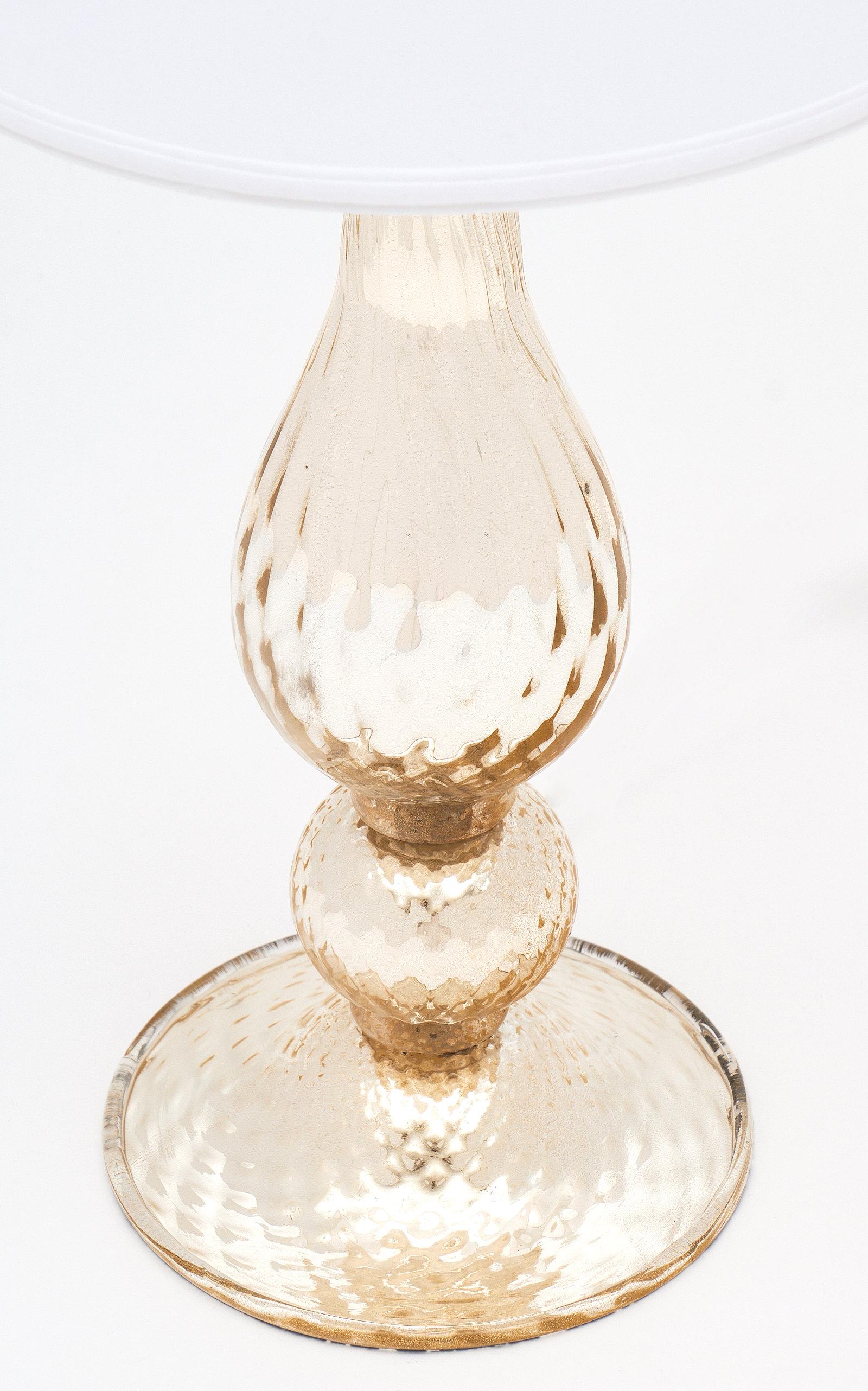 Contemporary Santa Croce Murano Glass Lamps For Sale