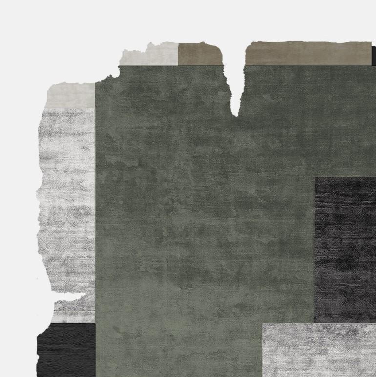 Post-Modern Santa Facile 99 Bevanti Edit Rug by Atelier Bowy C.D. For Sale