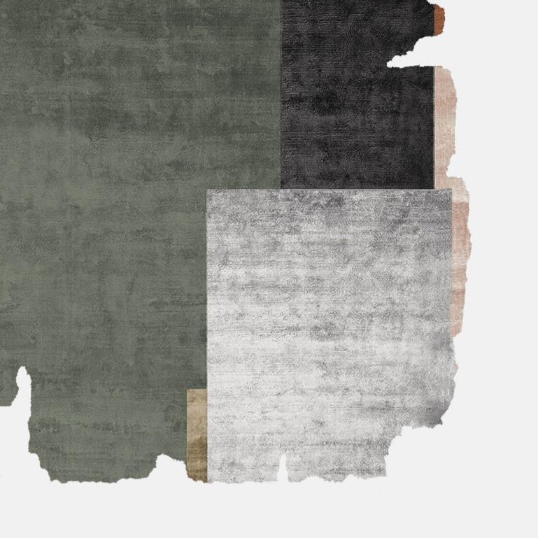 Swedish Santa Facile 99 Bevanti Edit Rug by Atelier Bowy C.D. For Sale