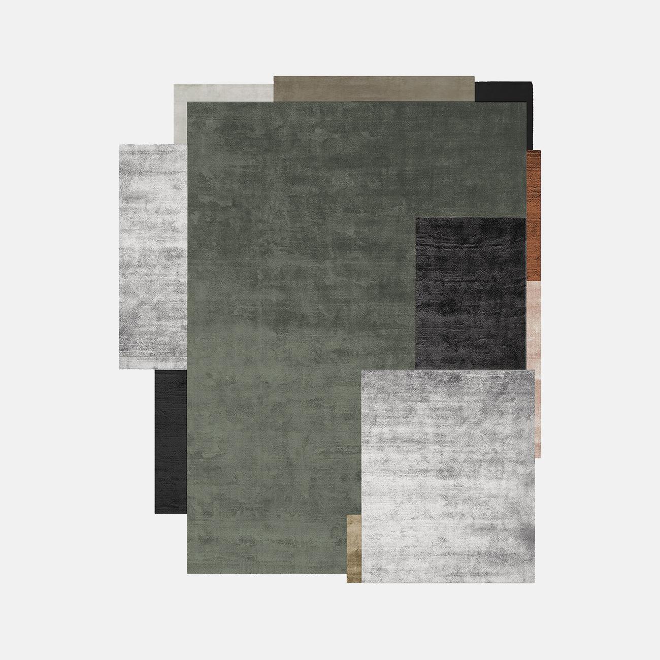 Santa Facile 99 Bevanti Edit Rug by Atelier Bowy C.D. In New Condition For Sale In Geneve, CH