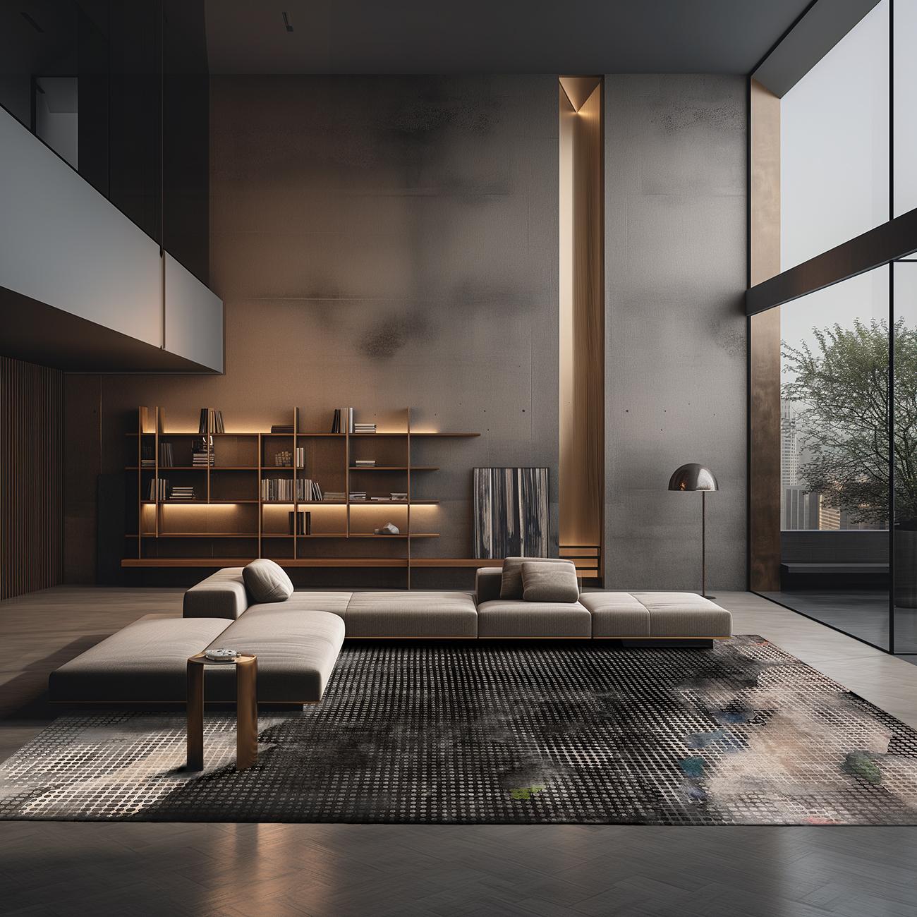 Santa Facile 99 Bevanti Edit Rug by Atelier Bowy C.D. For Sale 1
