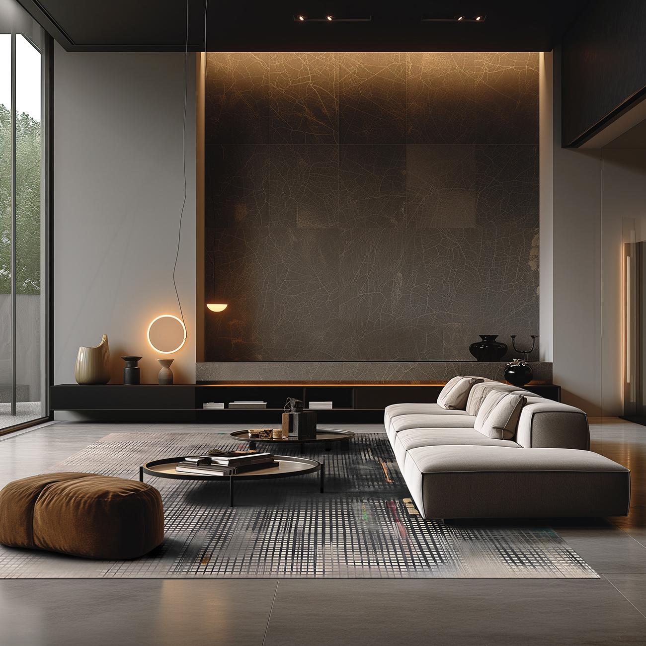 Wool Santa Facile Deja Vu Edit Rug by Atelier Bowy C.D. For Sale