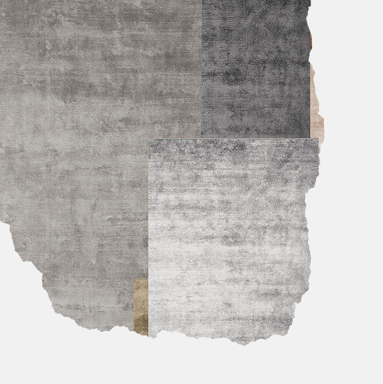 Swedish Santa Facile Puccini Edit Rug by Atelier Bowy C.D. For Sale