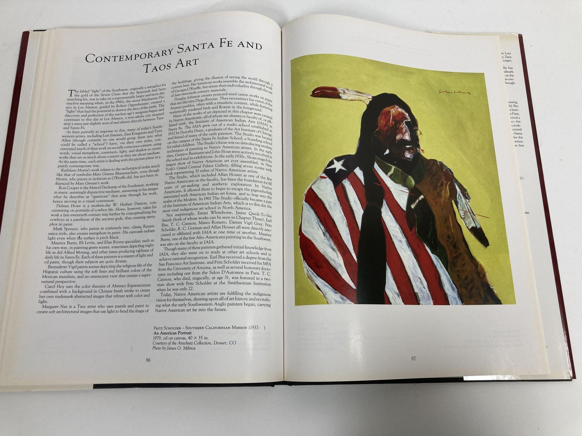 Santa Fe Kunst. Ellis, Simone, Herausgegeben von Crescent Books, New York, 1993 Groß im Angebot 7