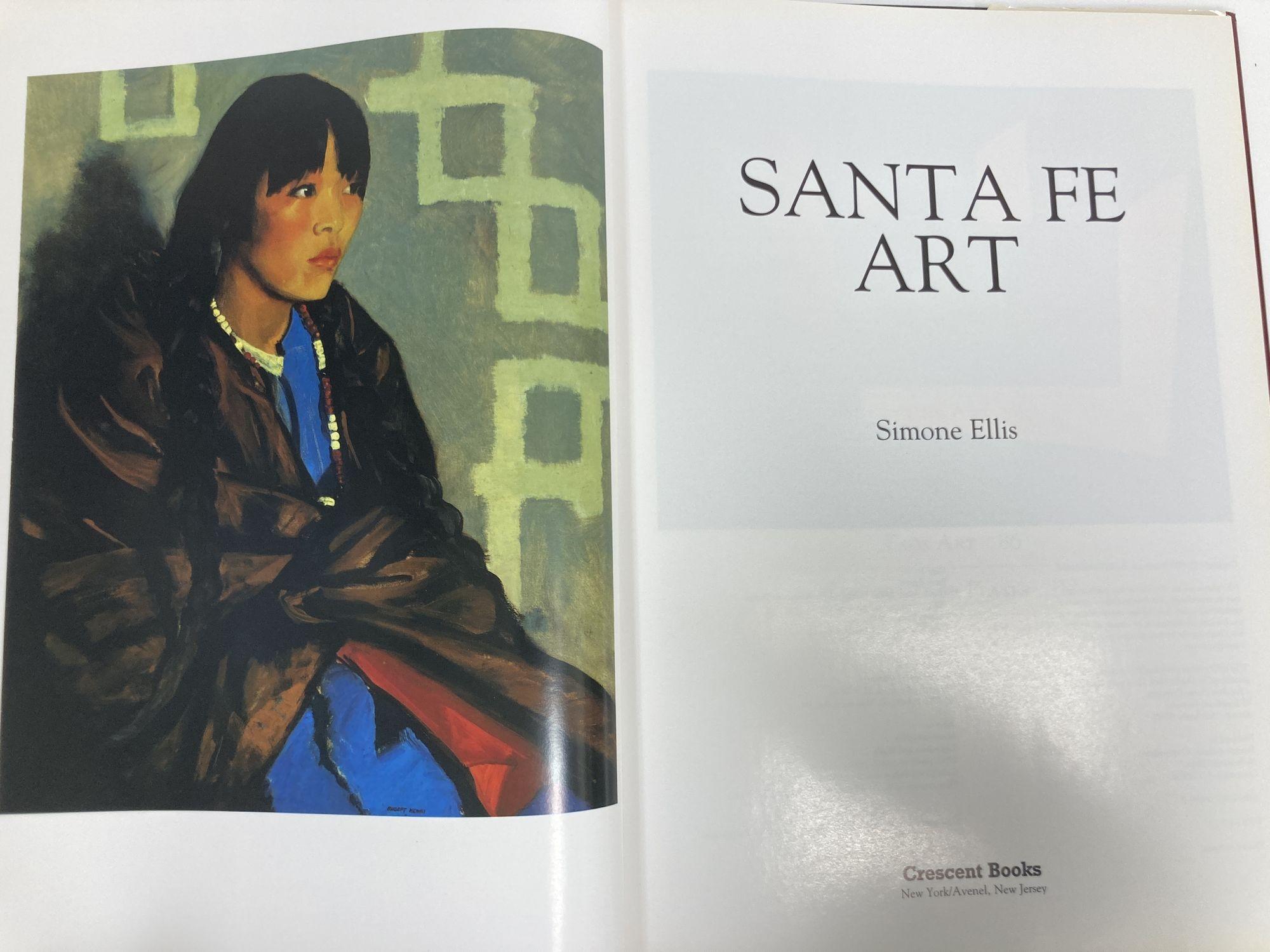 Santa Fe Kunst. Ellis, Simone, Herausgegeben von Crescent Books, New York, 1993 Groß im Angebot 9