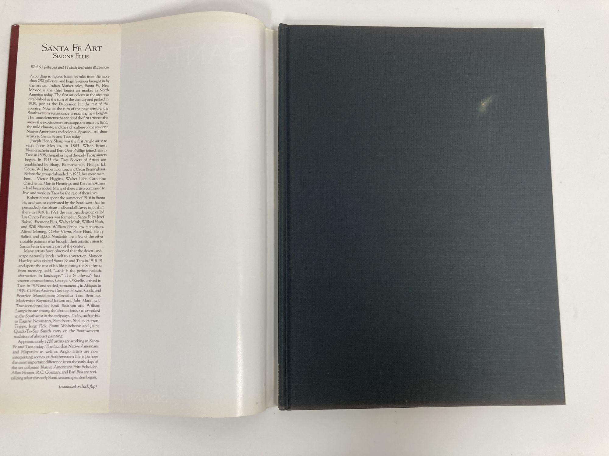 Santa Fe Art. Ellis, Simone, Published by Crescent Books., New York., 1993 Large In Good Condition For Sale In North Hollywood, CA