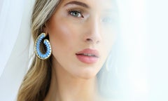 Santa Fe Earrings Blue