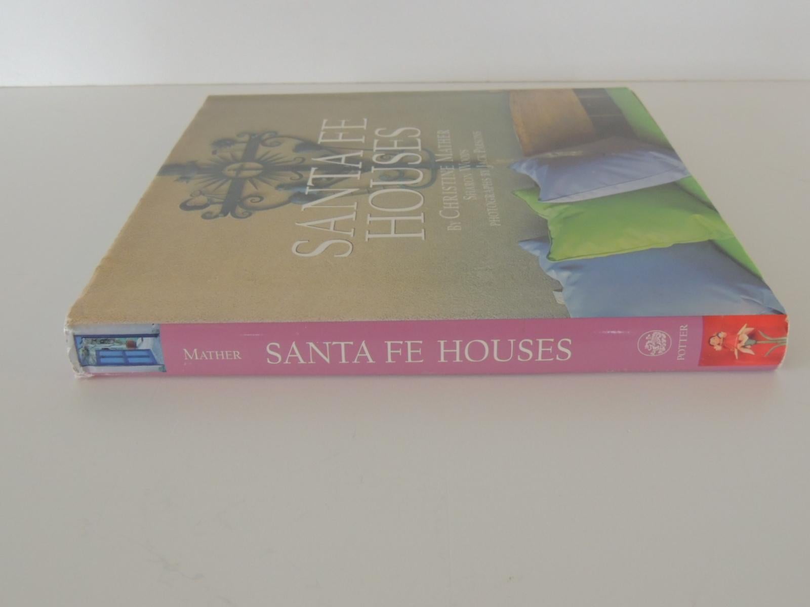 Contemporary Santa Fe Houses Hardcover Decorating Book by Mather