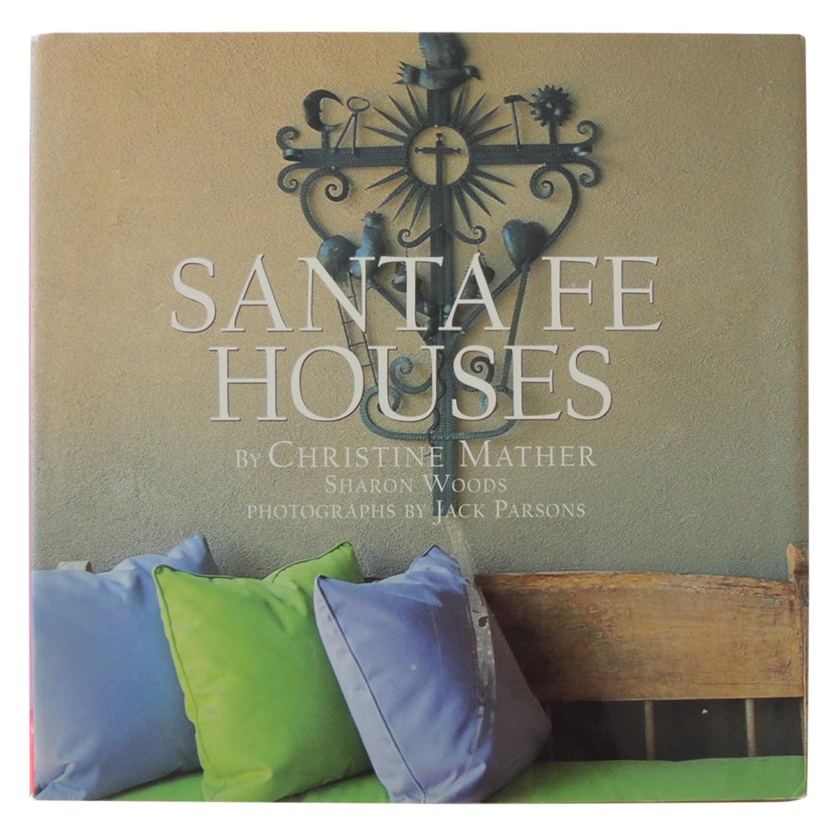 Santa Fe Houses Hardcover Decorating Book by Mather