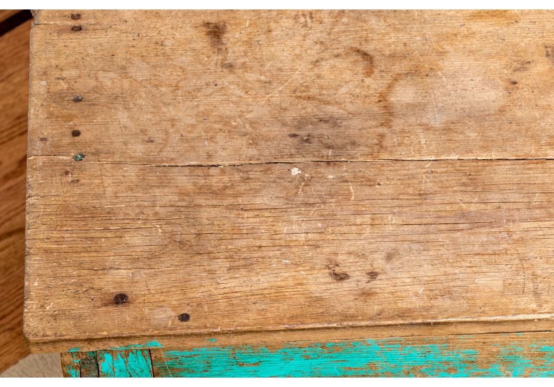 Santa Fe Painted Pine Cocktail Table From J. Sykes For Sale 6
