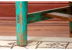 Santa Fe Painted Pine Cocktail Table From J. Sykes