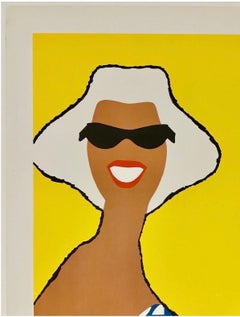 SANTA FE RAILROAD - SOUTHERN CALIFORNIA Original Vintage Rail Travel Poster