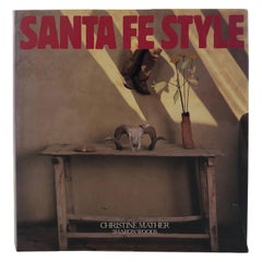 Vintage Santa Fe Style Hardcover Book