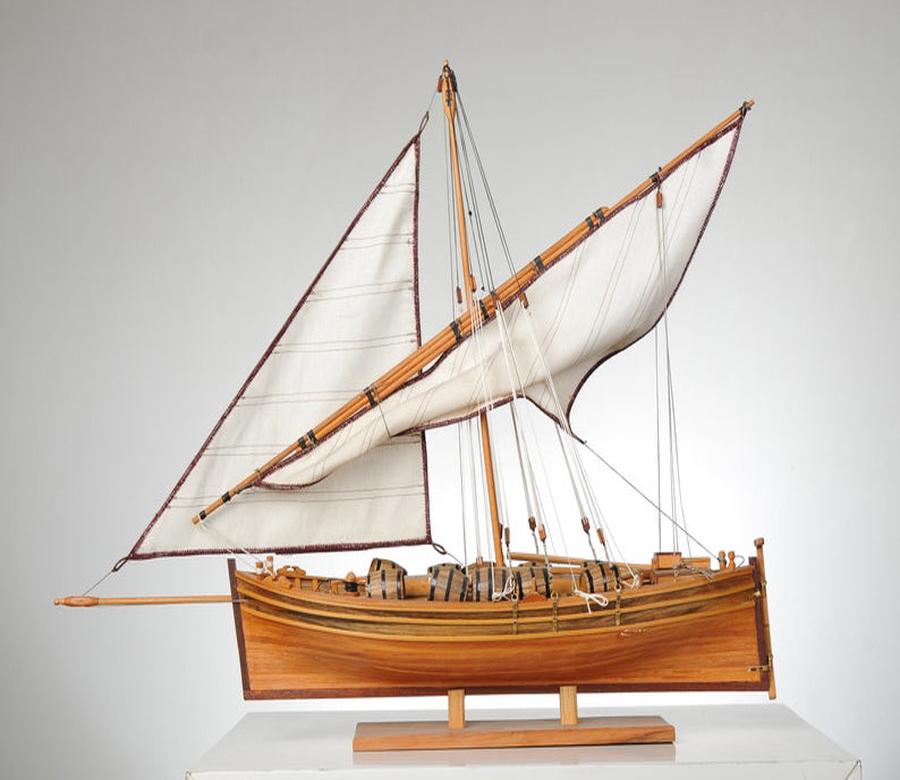 Modell eines Schiffes von Santa Lucia, Museumsqualität (Arts and Crafts) im Angebot