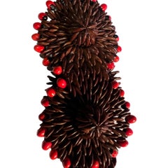 Santa Maria Belt, Wild Tamarind Seed and Jumbie Bead Caribbean Handicraft