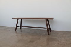 Santa Rosa Bench in White Oak