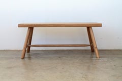 Banc Santa Rosa en chêne blanc