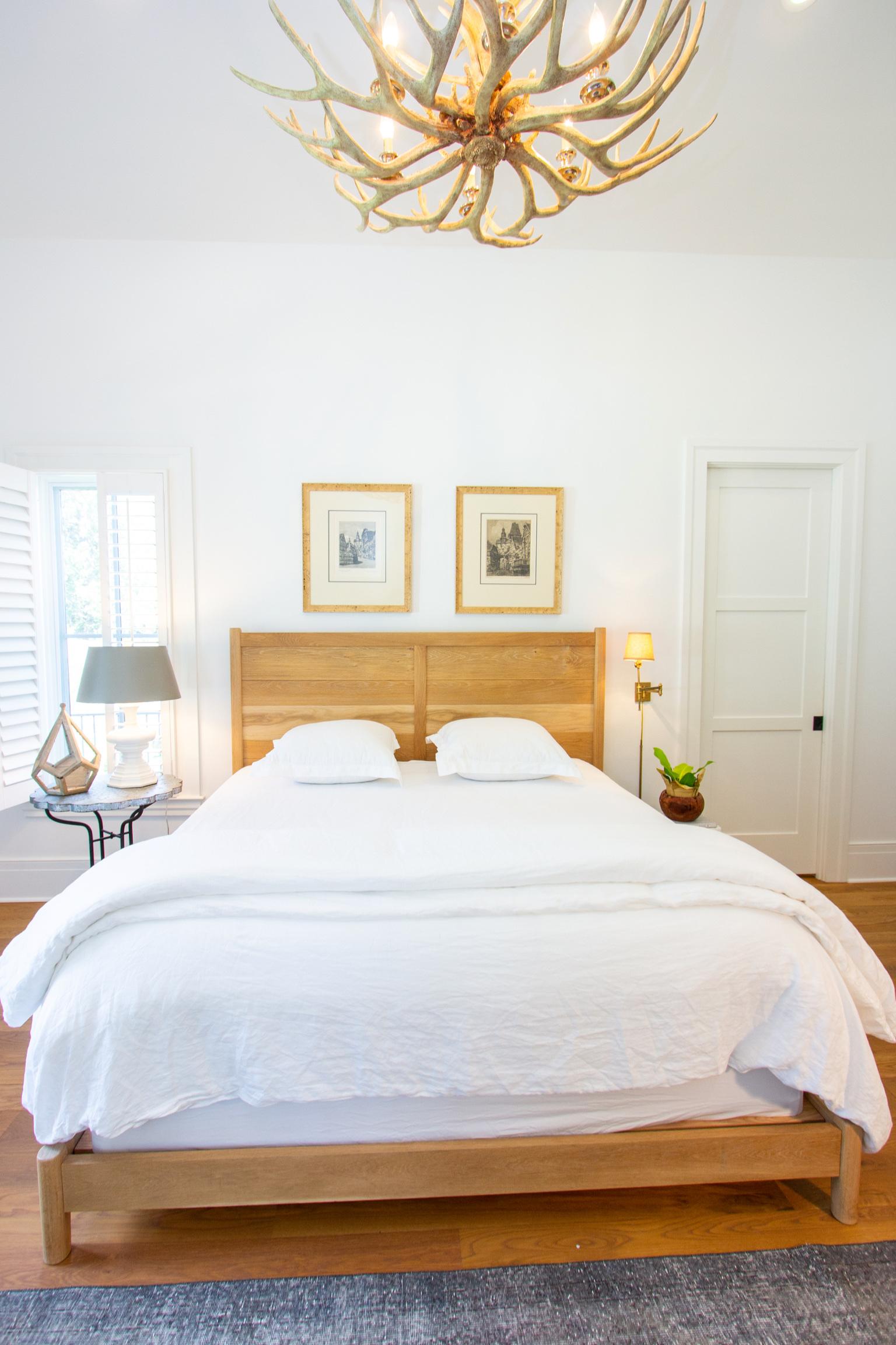 The Santa Rosa bed is inspired by time spent in small coastal towns and their ever present modest clapboard homes with sun bleached siding. It's almost as if the older they get, the more beautiful such dwellings become. The salt and the sun and the