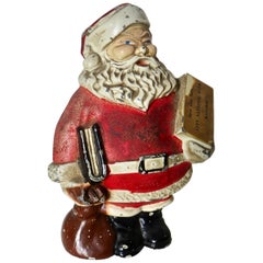 "Santa With A Book" Still Bank, American, circa 1930s