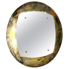 Santambrogio & De Berti backlit mirror, 1950s, Italy