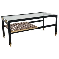 Santambrogio & De Berti Tavolino da salotto legno anni 60 design Modernariato Santambrogio & De Berti Tavolino da salotto legno anni 60 design Modernariato