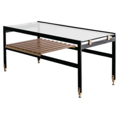 Sant'Ambrogio & De Berti Wooden coffee table 1960s design Modernism