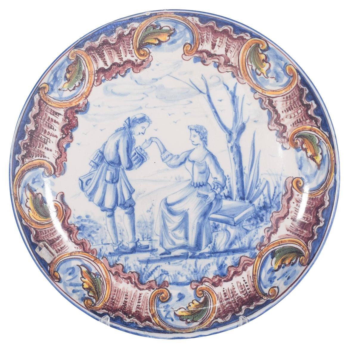 Assiette à plat portugaise Sant'Anna