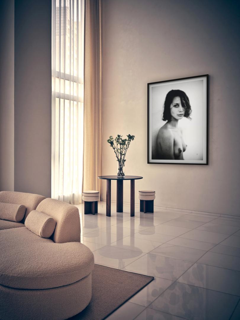Christy Turlington - Portrait nu du Supermodel, photographie d'art, 1989 - Contemporain Photograph par Sante D´ Orazio