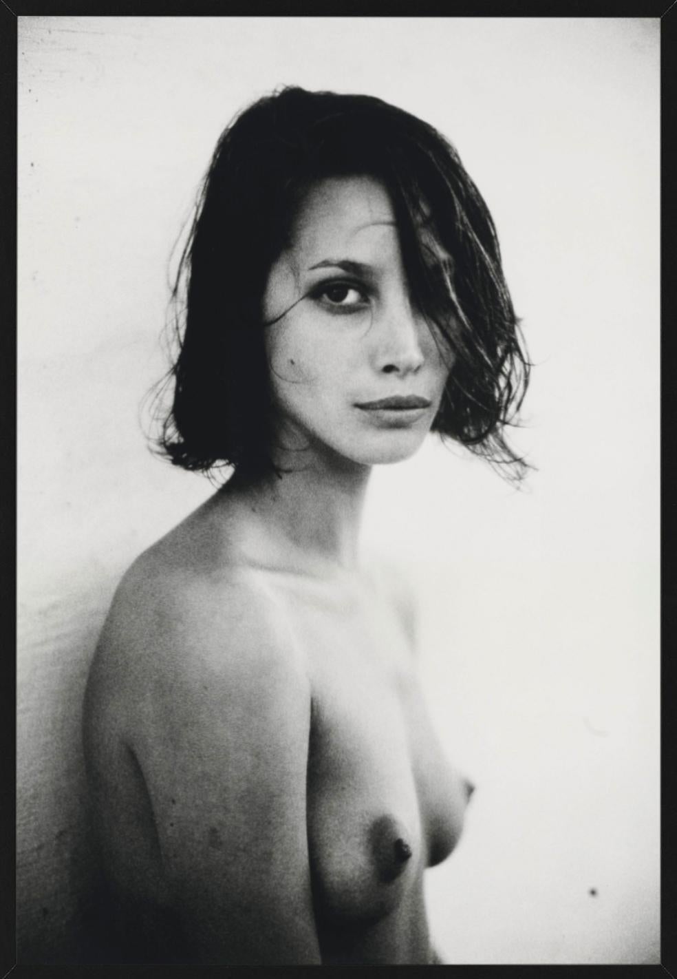Christy Turlington - Portrait nu du Supermodel, photographie d'art, 1989 en vente 1