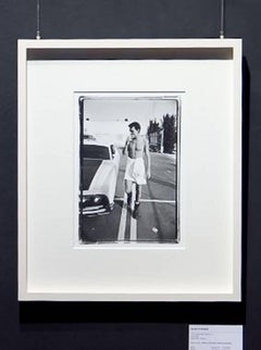 Johnny Depp, Hollywood - Actor in a Towel beside Car, Fine Art Photography, 1995