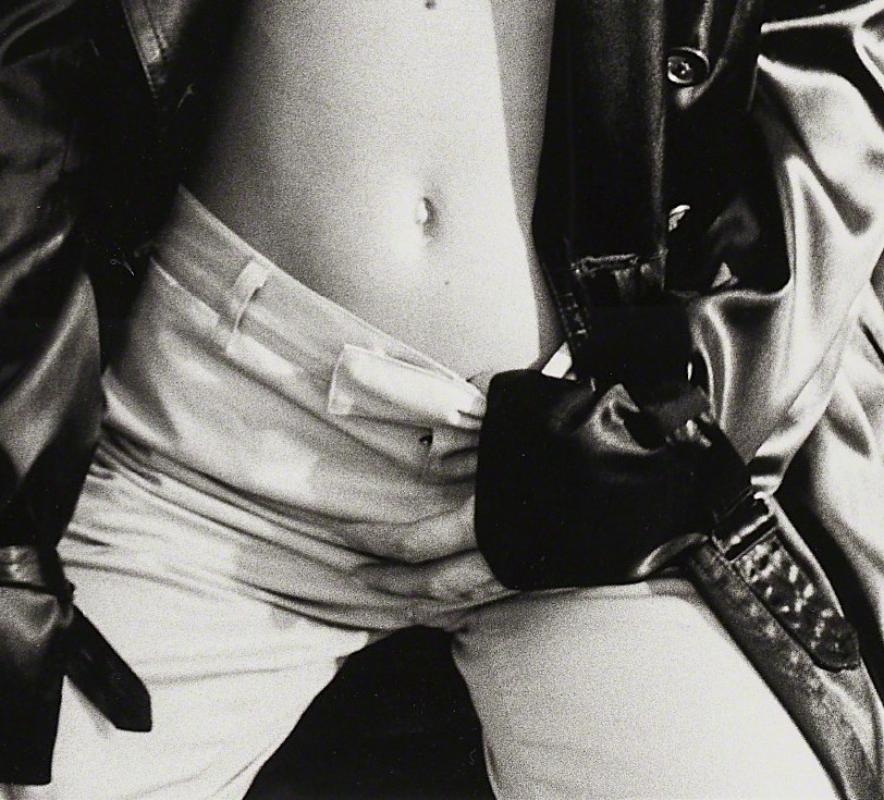 Kate Moss Leather Jacket, Glen Cove, for Vogue Italy, Fine Art Photography 1995 For Sale 7