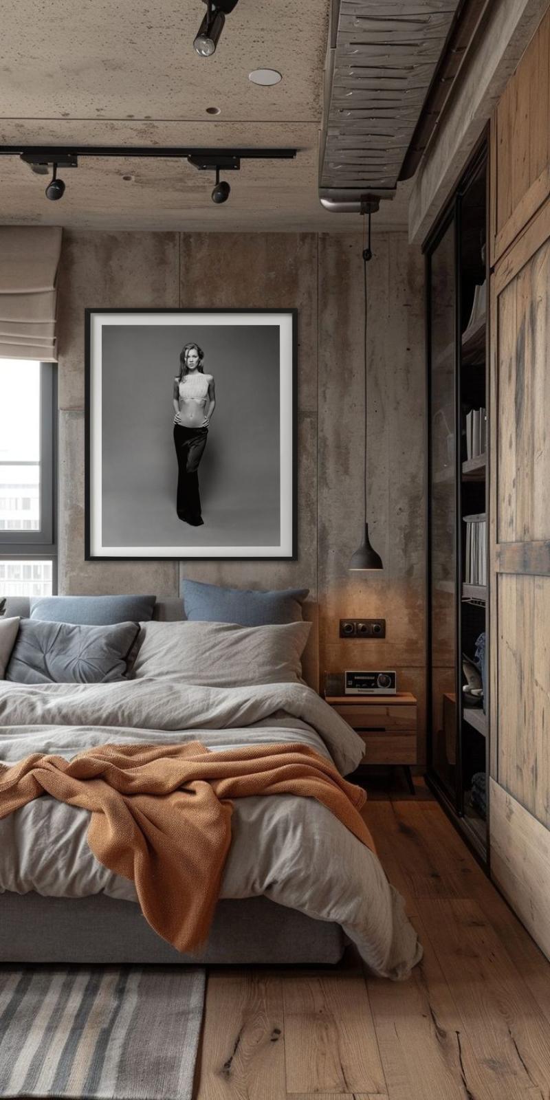 Kate Moss, West Village - Portrait of the Supermodel, Fine Art Photography, 1992 For Sale 6