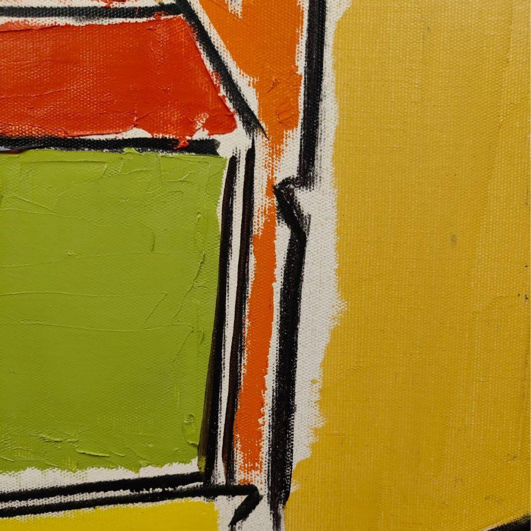 Un olio su tela realizzato da Sante Monachesi, di misure 50x70 cm, negli anni tra il 1955 e il 1965.
Monachesi è stato un pittore e scultore italiano che ha fondato nel 1932 il “Movimento Futurista nelle Marche”. Fu l’inizio di un intenso periodo di