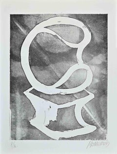 Sculpture - Etching by Sante Monachesi - 1970s