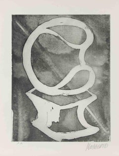 Sculpture - Etching by Sante Monachesi - 1970s