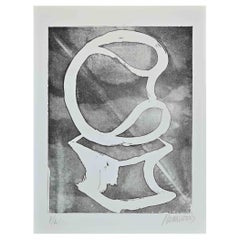 Sculpture - Original Etching by Sante Monachesi - 1970s