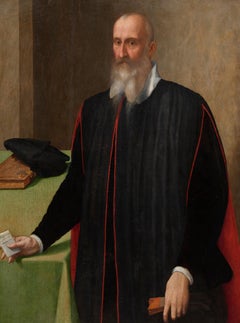 Presumed portrait of Bartolomeo Panciatichi by Santi di Tito (1536 - 1603)